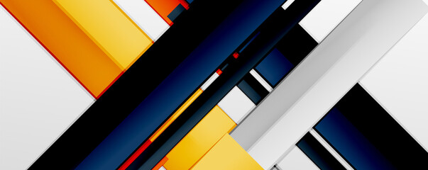 Color abstract lines trendy geometric background for business or technology presentation, internet poster or web brochure cover, wallpaper