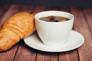 sweet pastries breakfast desserts coffee cup tradition