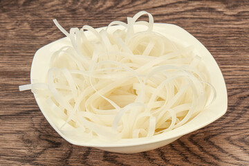 Boiled rice noodle for cooking