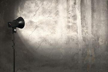 light on wall