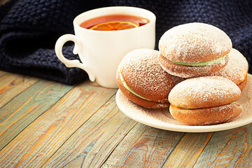 tea and cookies