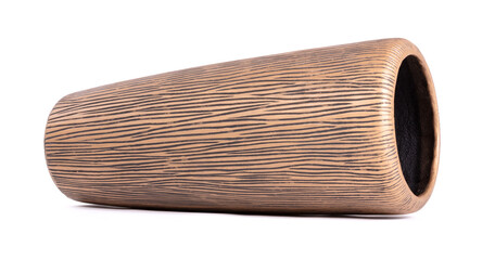 Large modern vase, isolated