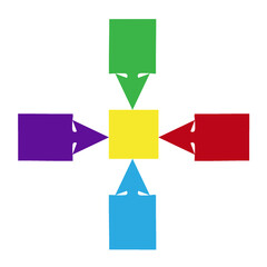 Blank Shapes For Text To Be Added