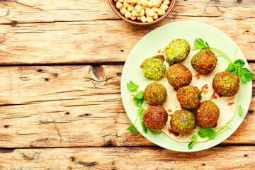 Falafel,vegan Israeli food