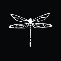 vector of dragonfly - obrazy, fototapety, plakaty