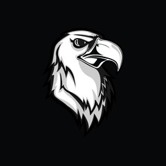 eagle head vector