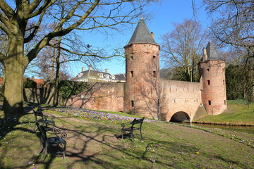 The Monnikendam (water gate) in Amersfoort, Utrecht, Netherlands © Christophe Cappelli