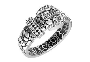 Crocodile Belt Ring For Men 3D CAD Design 3D Rendering, O1T31
