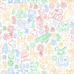 Kindergarten. Children's activity. Creativity, imagination. Play and grow.