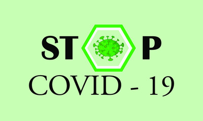 vector of the green corona virus for prevention