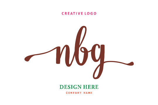 NBG lettering logo is simple, easy to understand and authoritative