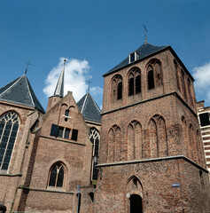 Fototapeta na wymiar Church Vollenhove Overijssel Netherlands