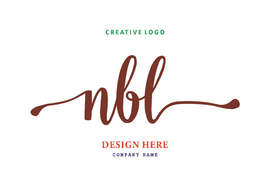 NBL lettering logo is simple, easy to understand and authoritative
