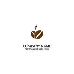 coffee bean icon vector