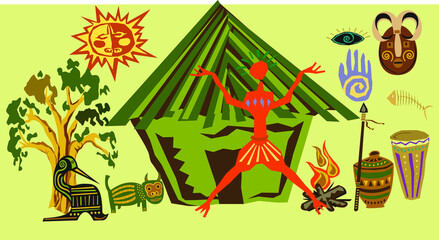 the sun and the tree