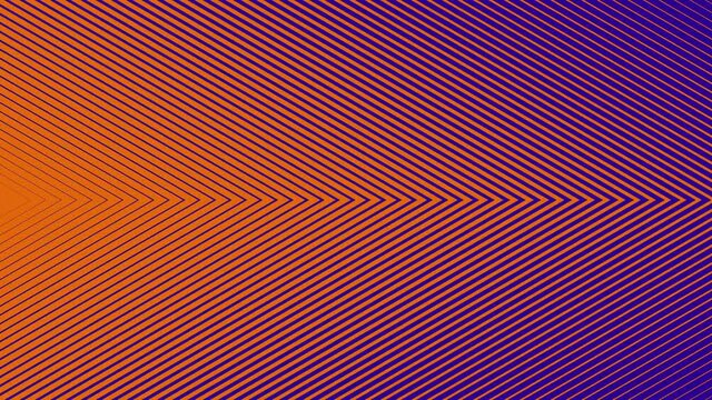 Abstarct minimal echo stripes minimal trendy background. Seamless loop computer generated graphics.