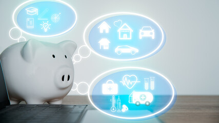 saving money and setting goals for the future