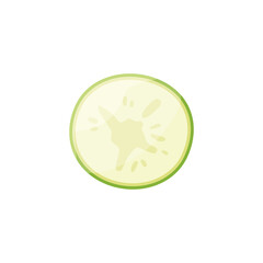 Split Green Cabbage Composition