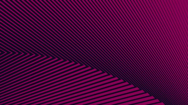Abstarct minimal echo stripes minimal trendy background. Seamless loop computer generated graphics.