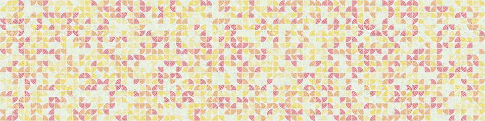 Abstract Geometric Pattern generative computational art illustration