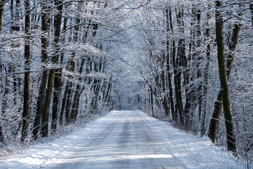zimowa droga © Marcin