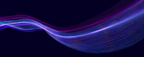 abstract dynamic flow fluid wave curve lines background. vector design template for banner, advertising, wallpaper, poster, cover, etc..