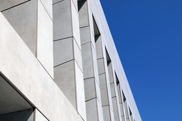 Obraz premium modern office building with sky