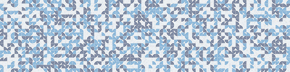 Abstract Geometric Pattern generative computational art illustration