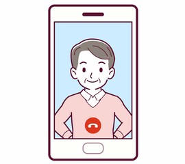 リモートで話す人