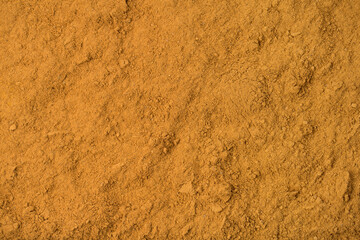 Cinnamon powder and cinnamon sticks 