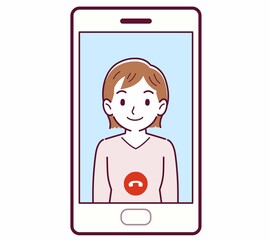 リモートで話す人