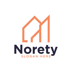 Fototapeta premium Buildings. Real estate. Vector illustration