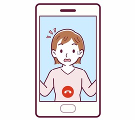 リモートで話す人