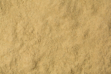 Cardamom powder on black background
