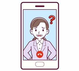 リモートで話す人