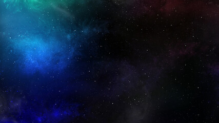 Fototapeta na wymiar Space Starfield Nebula Promotion 