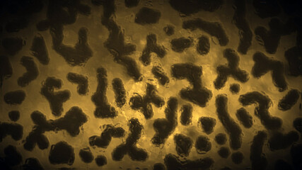 Bacteria Cells Cinematic Illustration