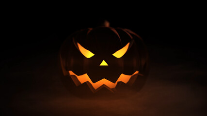Halloween Pumpkin 3D