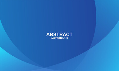 Blue abstract background. Dynamic shapes composition. Vector illustration