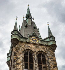 The Henry Bell Tower (Jindrisska tower) in Prague
