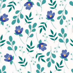 Floral seamless pattern