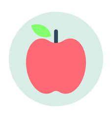 Apple Colored Vector Icon