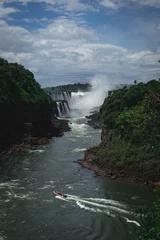 Fototapeten Wald Fluss Waterfalls Iguazu  © Jhonatan