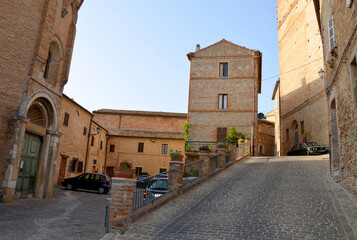 Ancona,Italy:urban architecture.The port city of Ancona is located along the eastern shores of the...