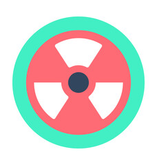 Toxic Colored Vector Icon