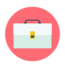 Briefcase Colored Vector Icon