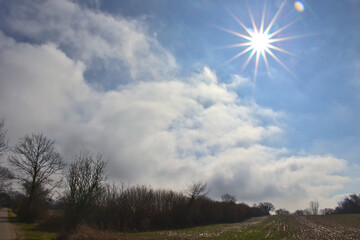 sky and clouds
