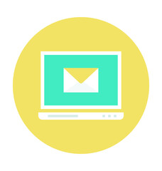 Modern Communication Colored Vector Icon