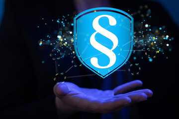 Symbol of Law and Justice - Paragraph / section sign.