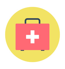 First Aid Colored Vector Icon